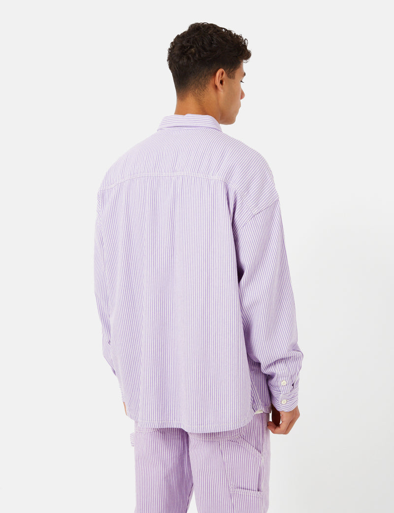 Dickies Hickory Over Shirt - Purple Rose