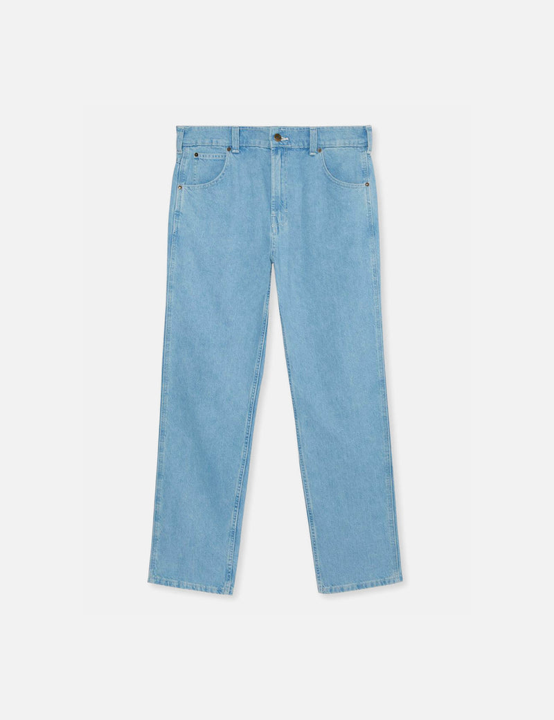 Dickies Duck Houston Jeans (Relaxed) - Light Blue Stonewash