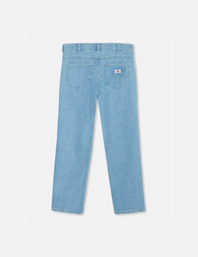 Dickies Duck Houston Jeans (Relaxed) - Light Blue Stonewash