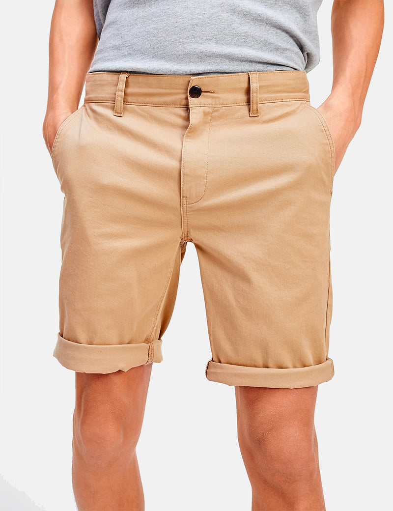 Tommy Jeans Essential Chino Shorts - Classic Khaki
