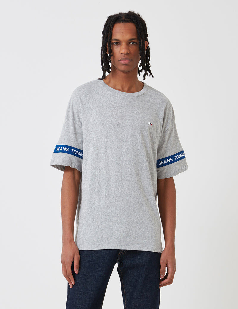 Tommy Hilfiger Arm Band T-Shirt - Light Grey Heather