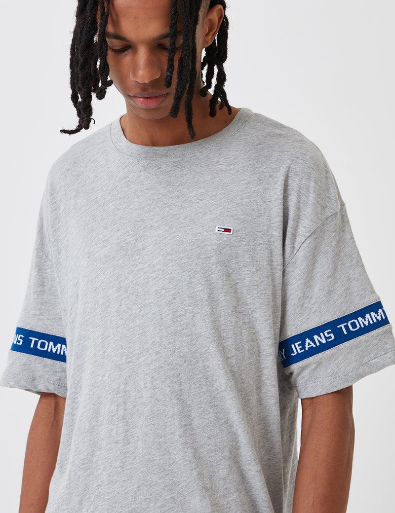 Tommy Hilfiger Arm Band T-Shirt - Light Grey Heather