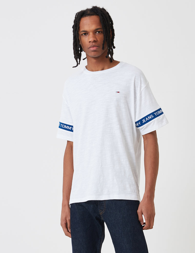 Tommy Hilfiger Arm Band T-Shirt - Classic White