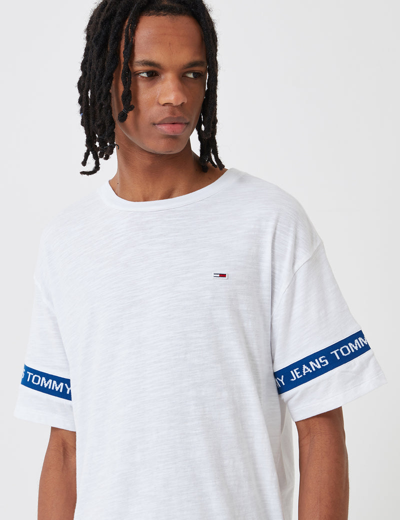 Tommy Hilfiger Arm Band T-Shirt - Classic White