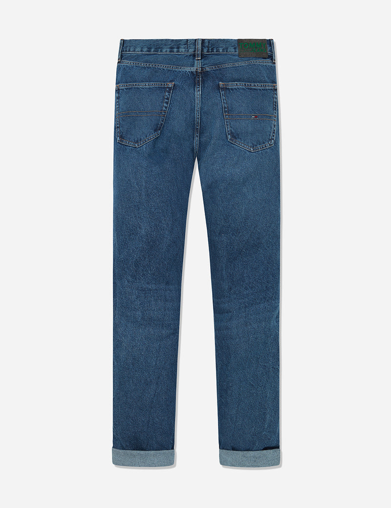 Tommy Hilfiger, 100% Baumwolle 1988 Jeans (moderne Kegel) - mittleres Blau