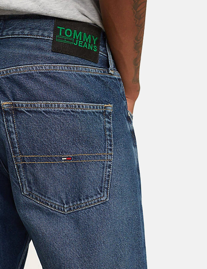 Tommy Hilfiger, 100% Baumwolle 1988 Jeans (moderne Kegel) - mittleres Blau
