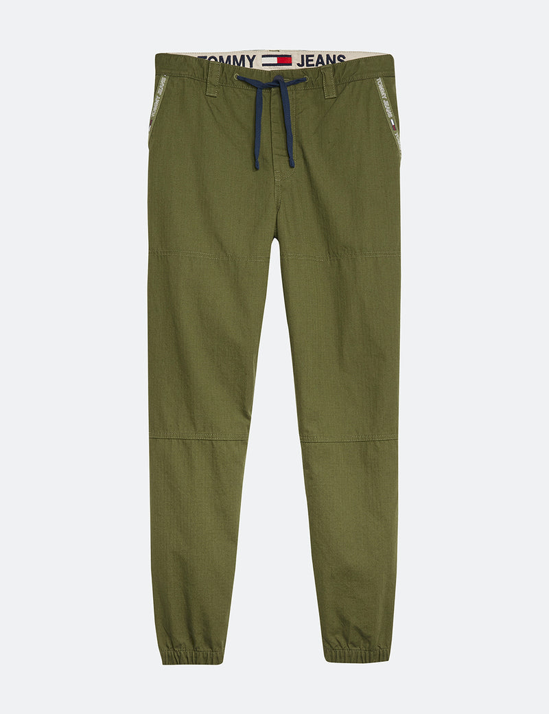 Tommy Jeans Pieced Jog Pant (Ripstop) - Cypress Green