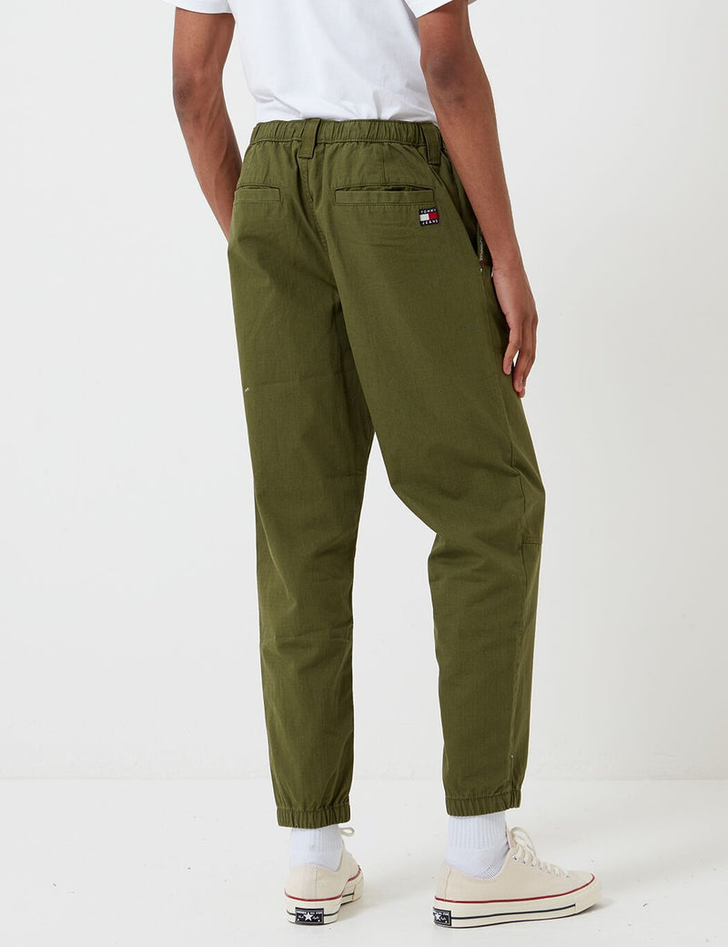 Tommy Jeans Pieced Jog Pant (Ripstop) - Cypress Green