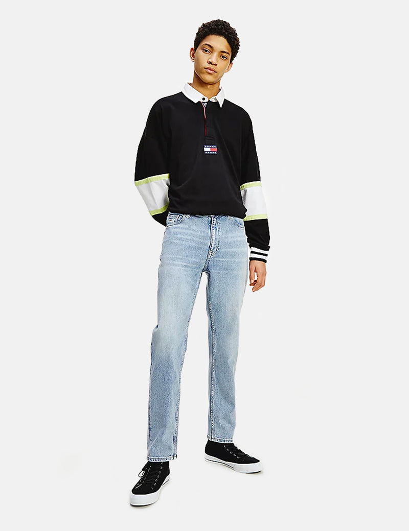 Tommy Jeans Dad Faded Jeans (테이퍼)-페이드 블루