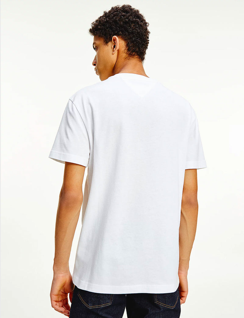 Tommy Jeans Timeless Tommy Script T-Shirt - Weiß