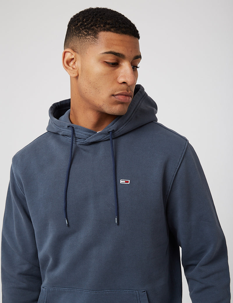 Sweat à Capuche Tommy Jeans Washed Basketball - Twilight Navy Blue