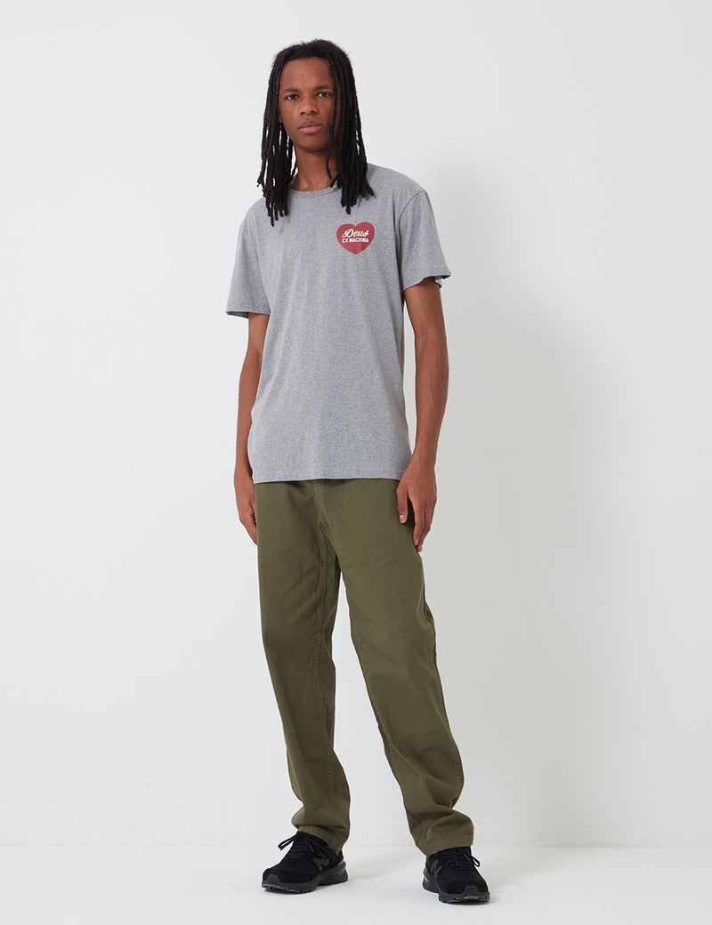 Deus Ex Machina Sentiments T-Shirt - Grey Marle