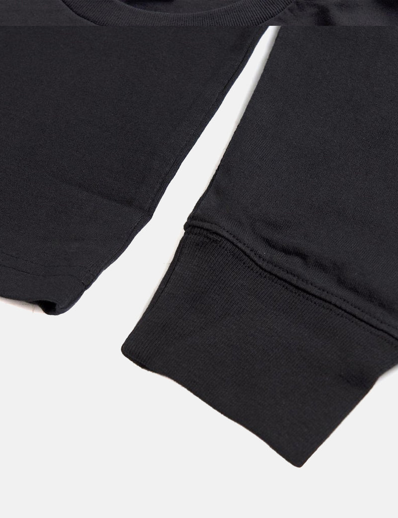 Deus Ex Machina Long Sleeve Venice LA T-shirt - Black