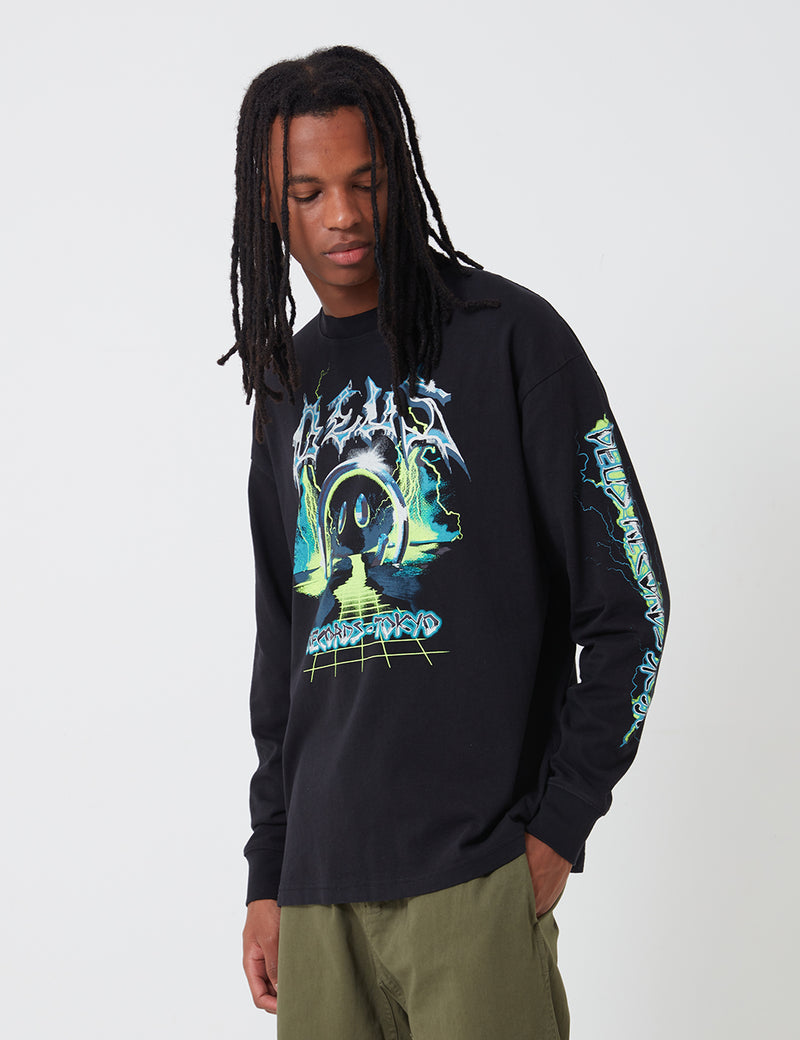 Deus Ex Machina Sympathy Long Sleeve T-Shirt - Phantom Black