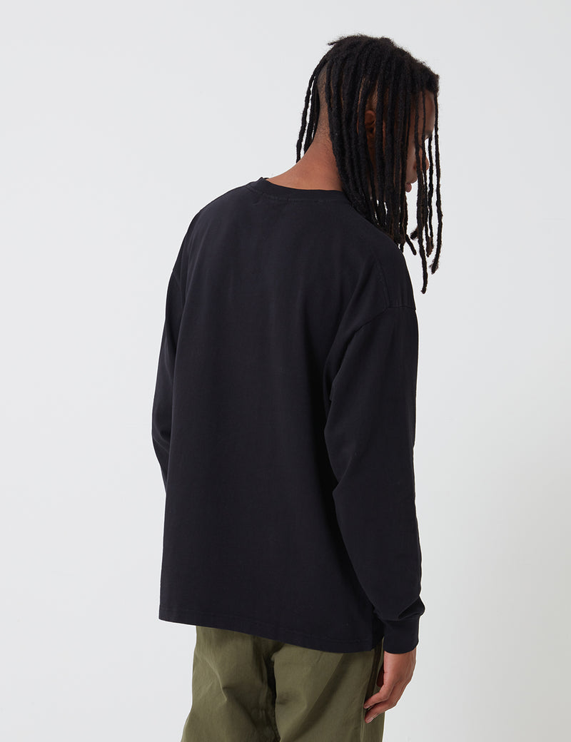 Deus Ex Machina Sympathy Long Sleeve T-Shirt - Phantom Black