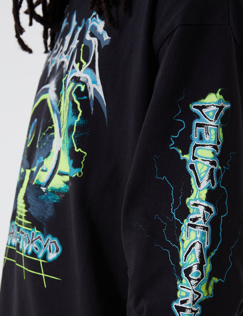 Deus Ex Machina Sympathy Long Sleeve T-Shirt - Phantom Black