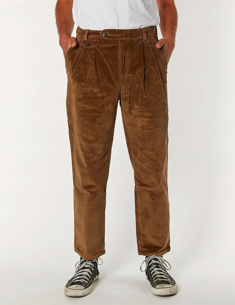 Deus Ex Machina Malvo Cord Pant - Tobacco
