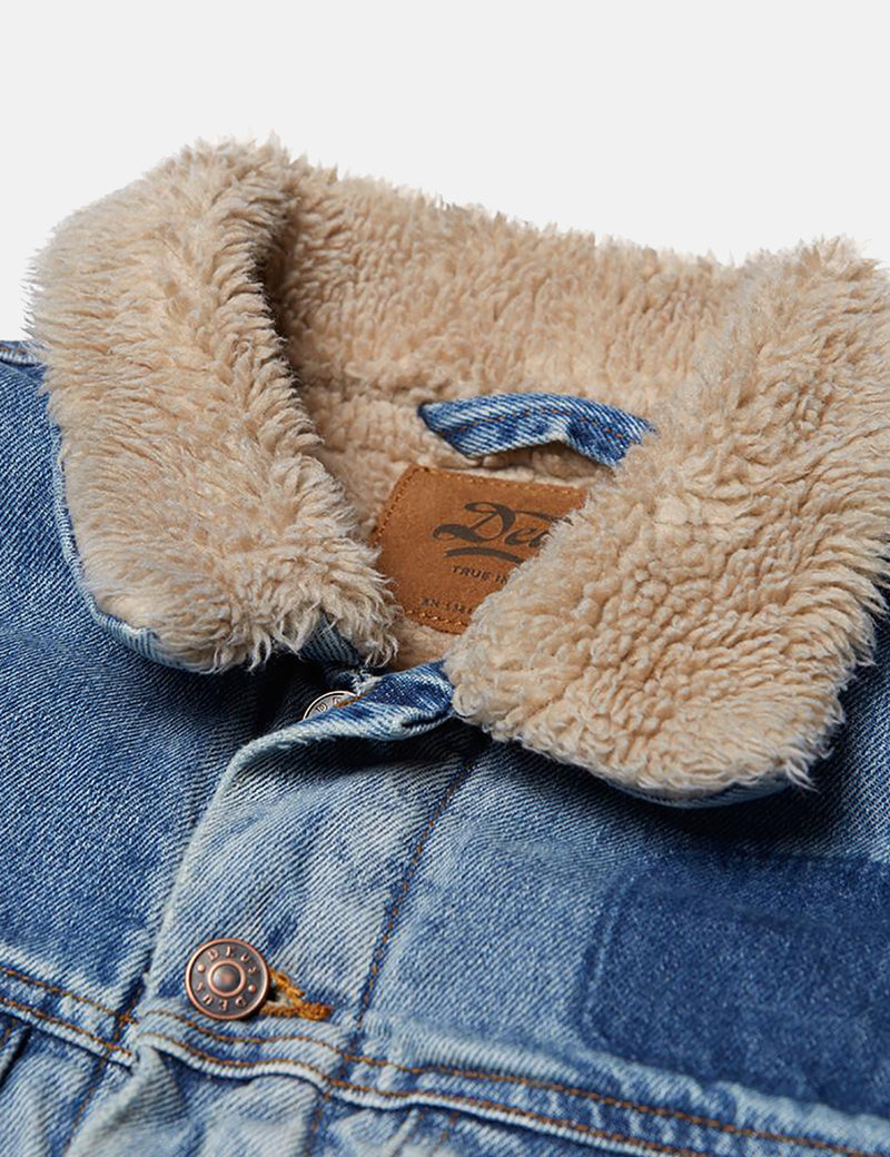 Veste de camionneur en denim Deus Ex Machina Ronald - Stonewash