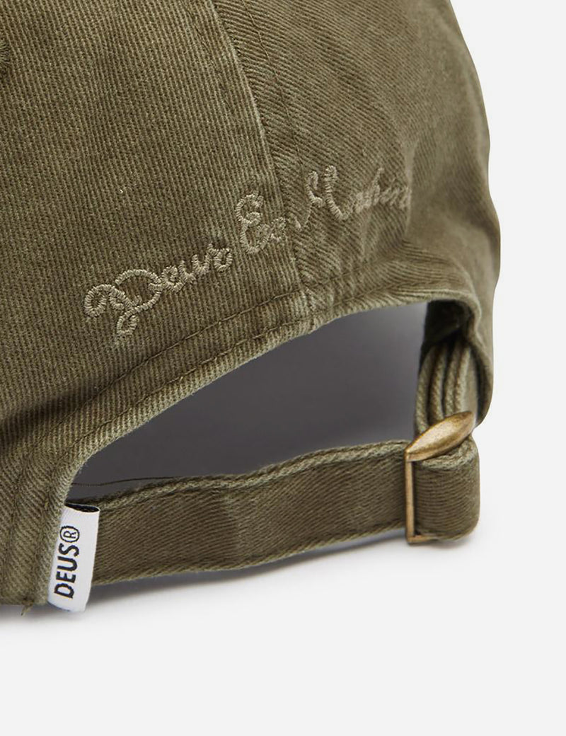 Deus Ex Machina Cas Cap - Olive Green