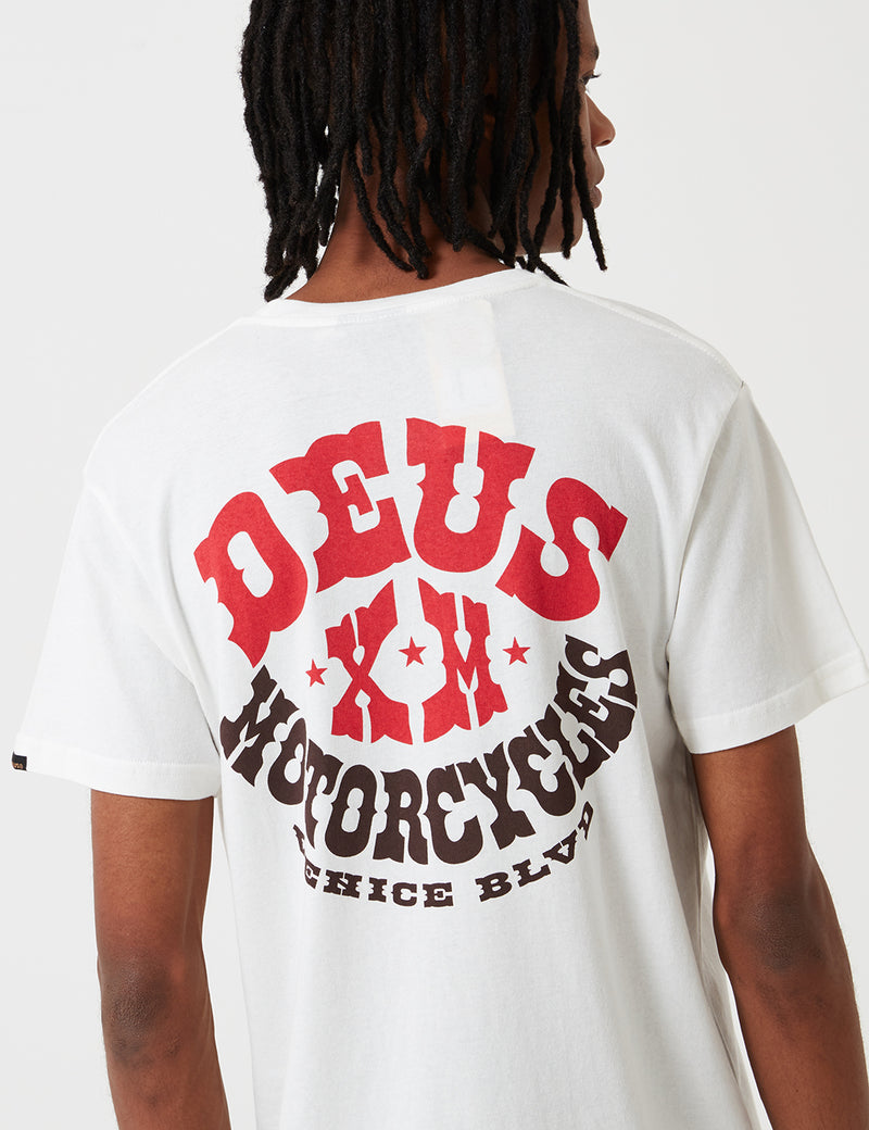 Deus Ex Machina Big Toe T-Shirt - Vintage White