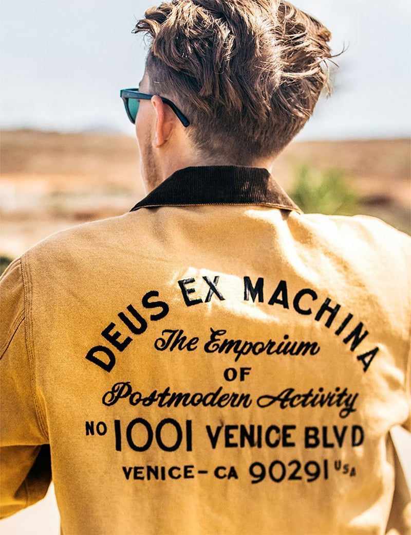 Deus Ex Machina Address Workwear Jacke - Dijon Brown