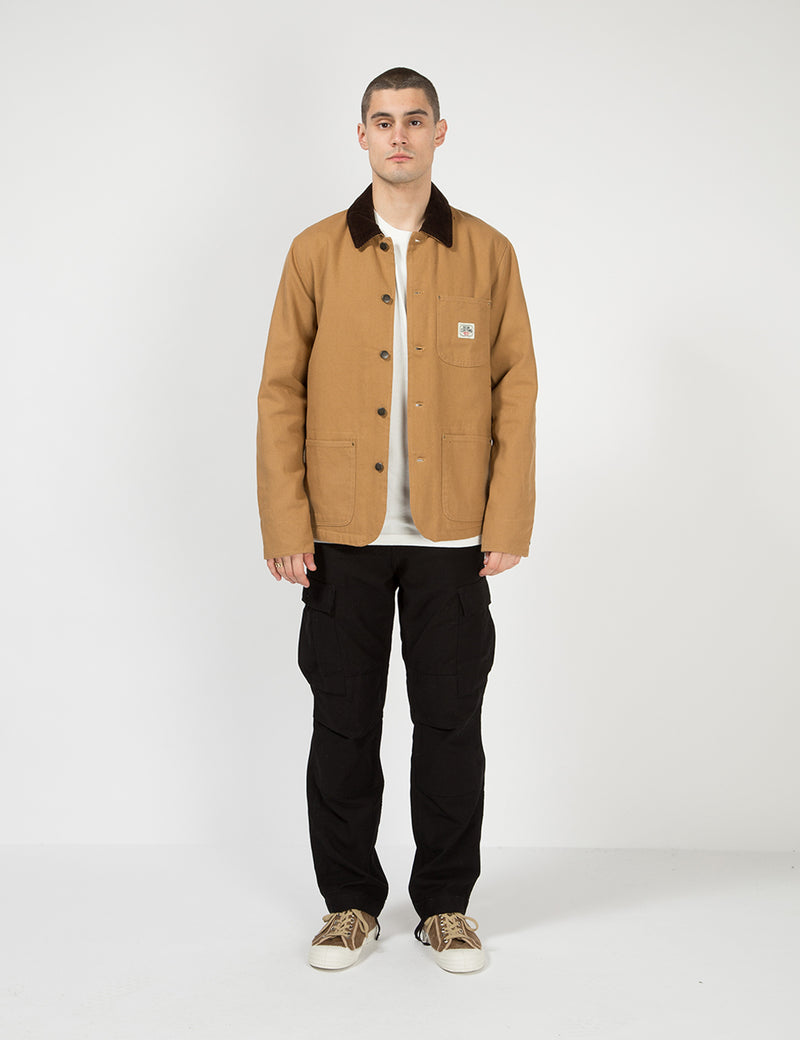 Deus Ex Machina Hank Chore Shirt Jacket - Driftwood Tan