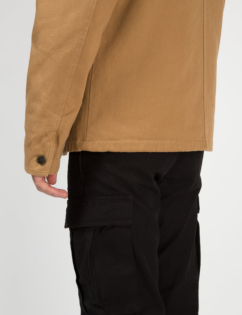 Deus Ex Machina Hank Chore Shirt Jacket - Driftwood Tan