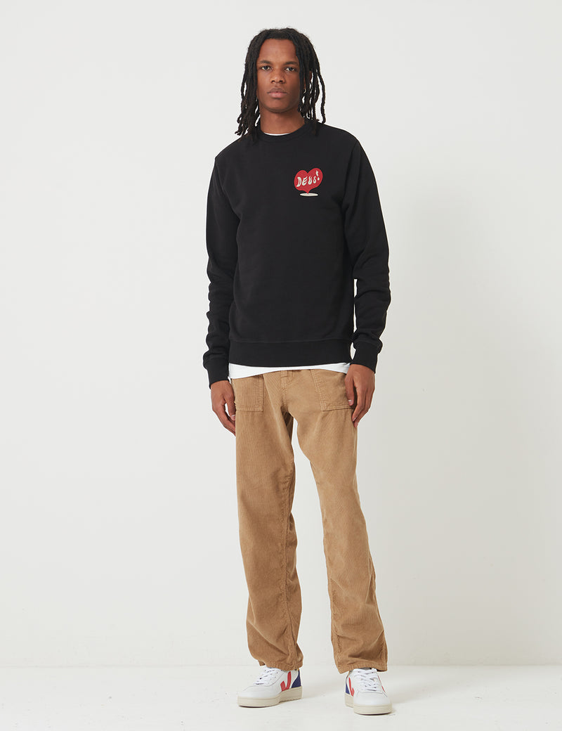 Deus Ex Machina Roving Sweatshirt - Black