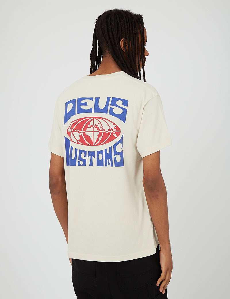 T-Shirt Deus Ex Machina Won Ton - Dirty White