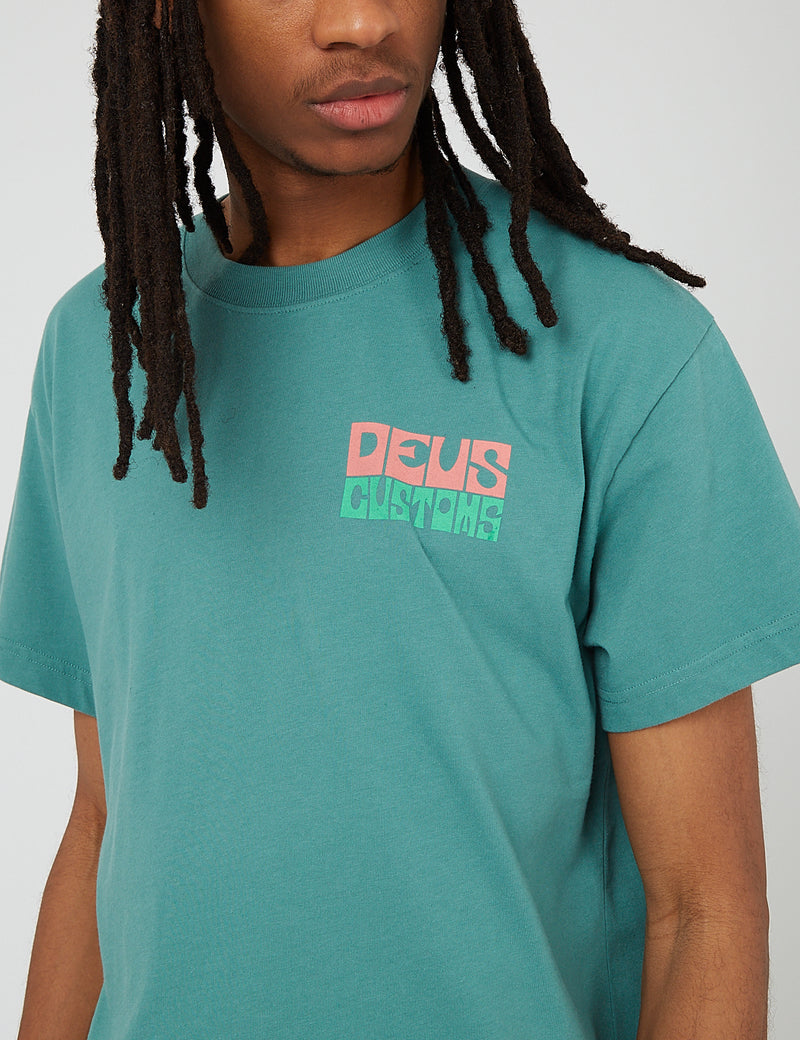 Deus Ex Machina Won TonTシャツ-TropicTeal