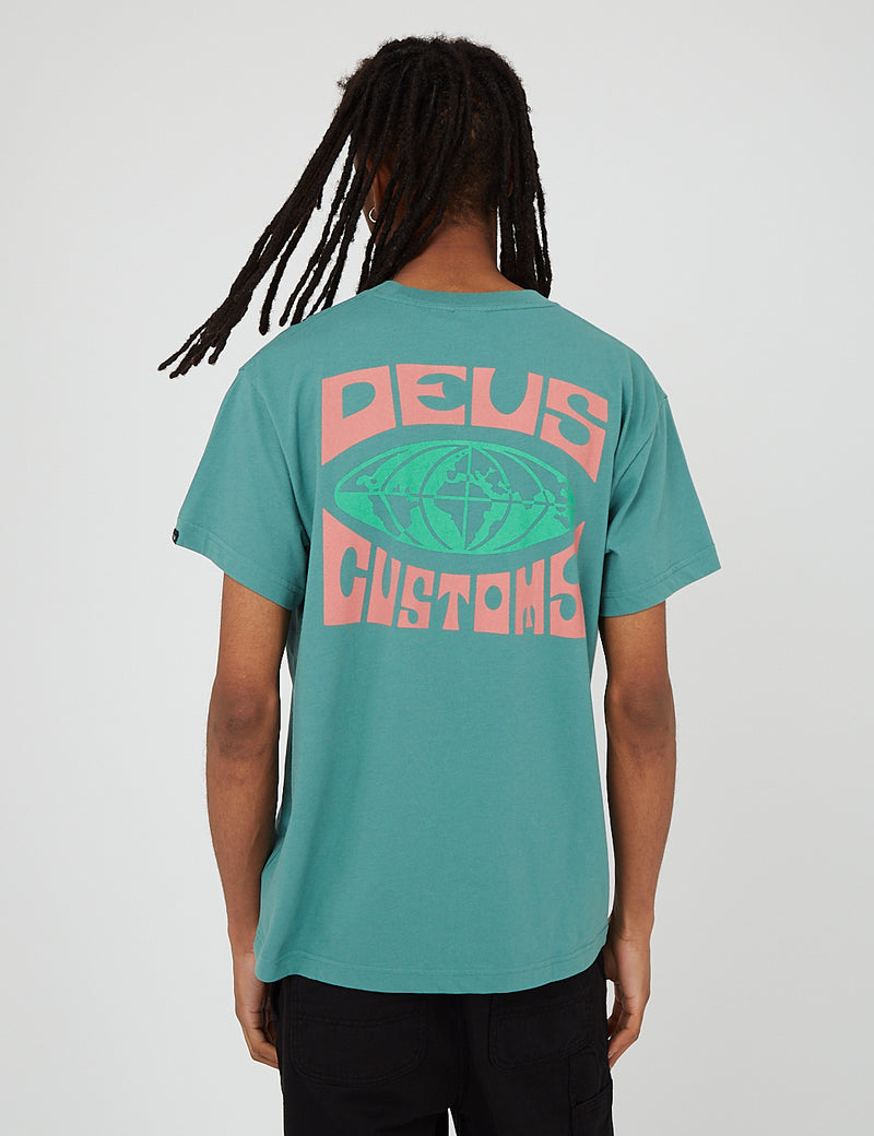 Deus Ex Machina Won TonTシャツ-TropicTeal