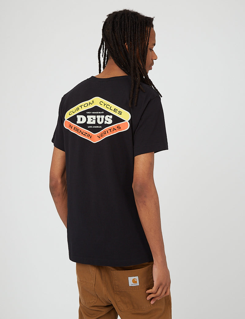 Deus Ex Machina Lok T-Shirt - Schwarz