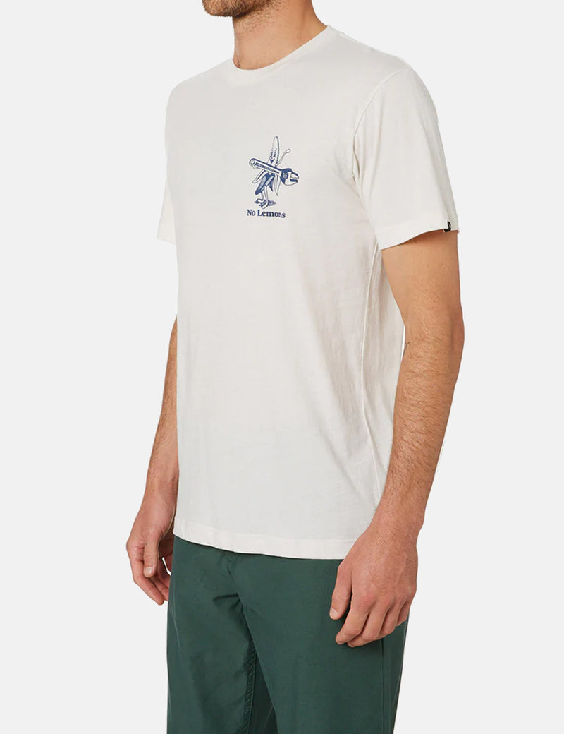 T-Shirt Deus Ex Machina Limonade - Vintage White