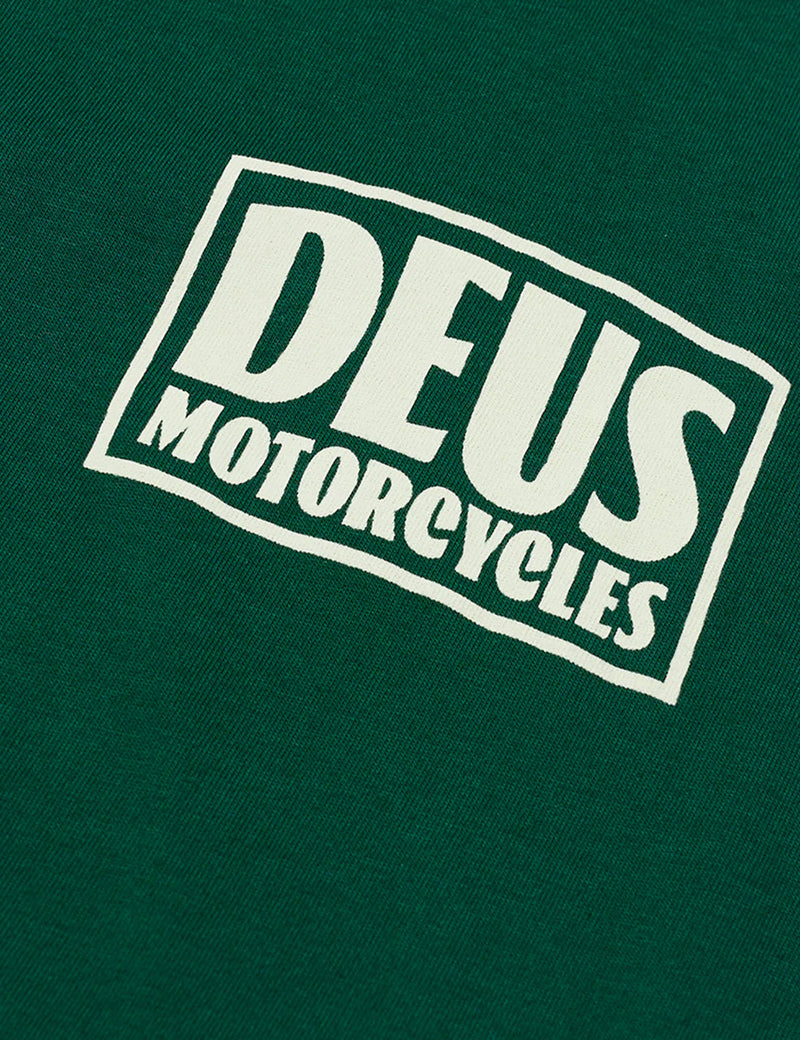 Deus Ex Machina 크림슨 티셔츠 - 헌터 그린