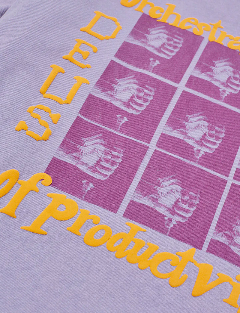 Deus Ex Machina Thump Long Sleeve T-Shirt - Purple Haze