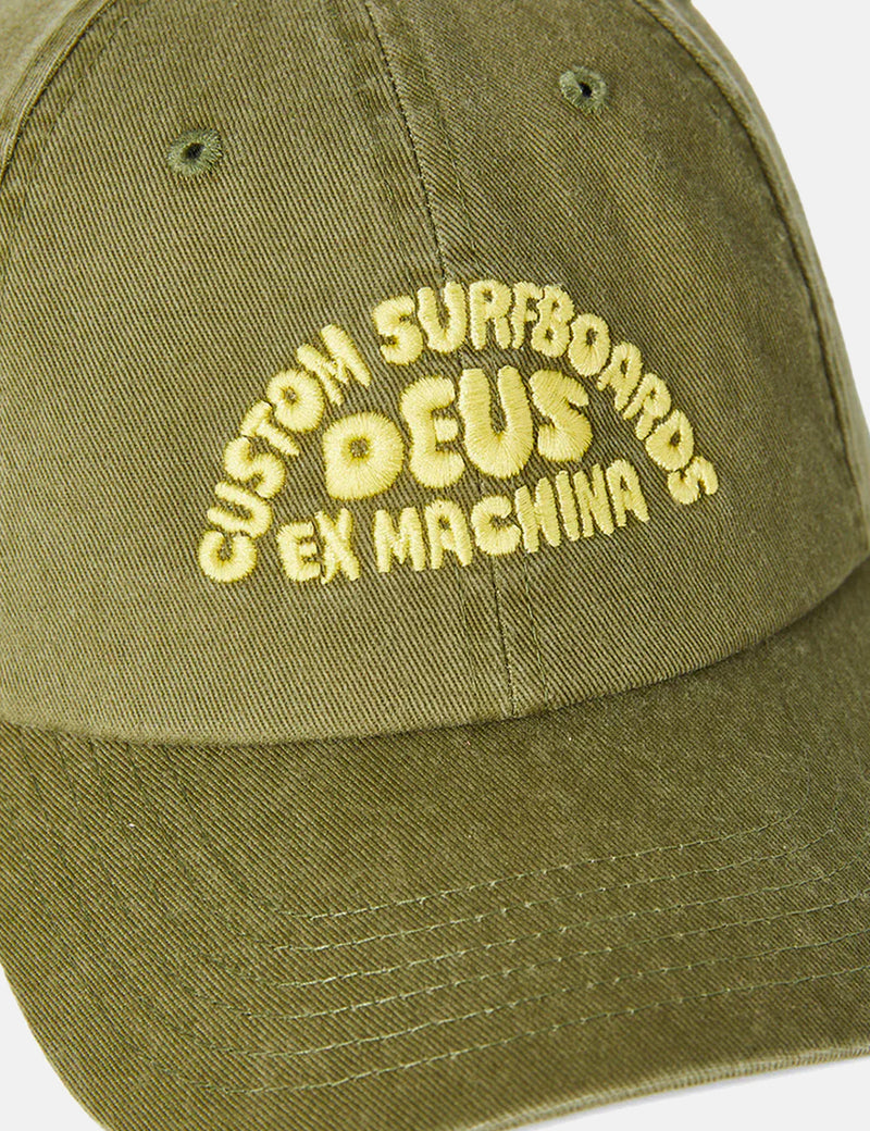 Deus Ex Machina 위치 아빠 모자 - 클로버 그린