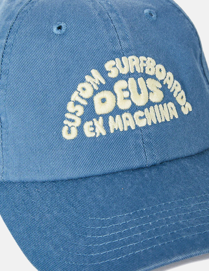 Casquette Deus Ex Machina Locations Dad - Dusty Blue