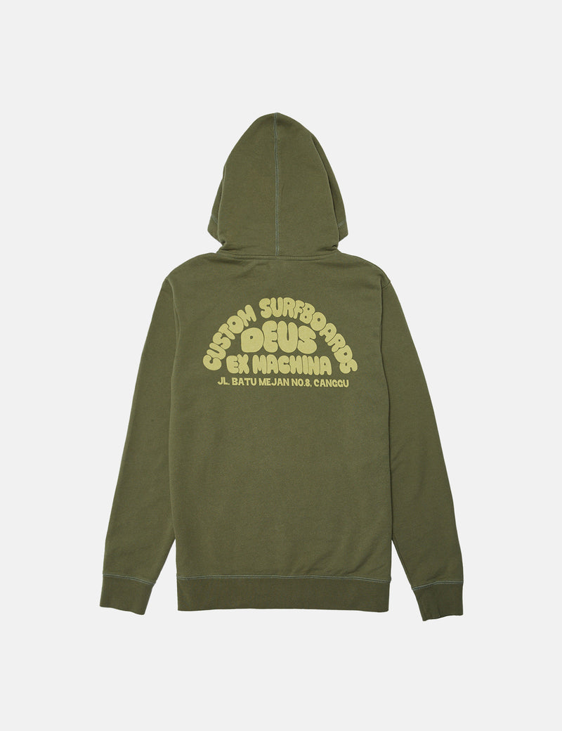 Deus Ex Machina Canggu Surf Sweatshirt - Clover Green