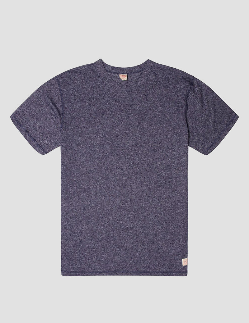 Deus Ex Machina Terry Slub T-Shirt - Navy