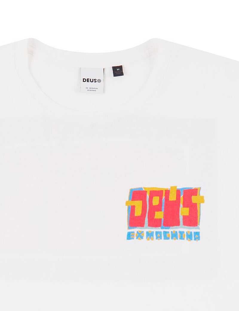 Deus Ex Machina Espee T-Shirt - Vintage White