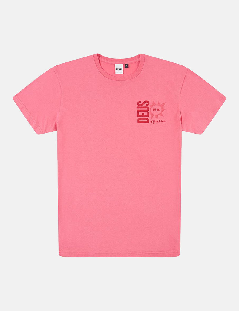 Deus Ex Machina Rugger T-Shirt - Raptura Rose