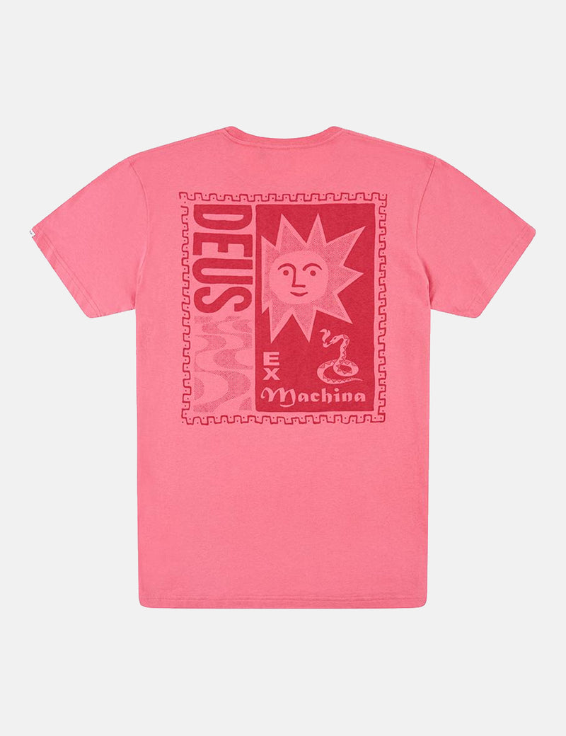 Deus Ex Machina Rugger T-Shirt - Raptura Rose