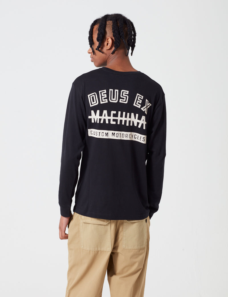 T-Shirt à Manche Longue Deus Ex Machina All Sorts - Black