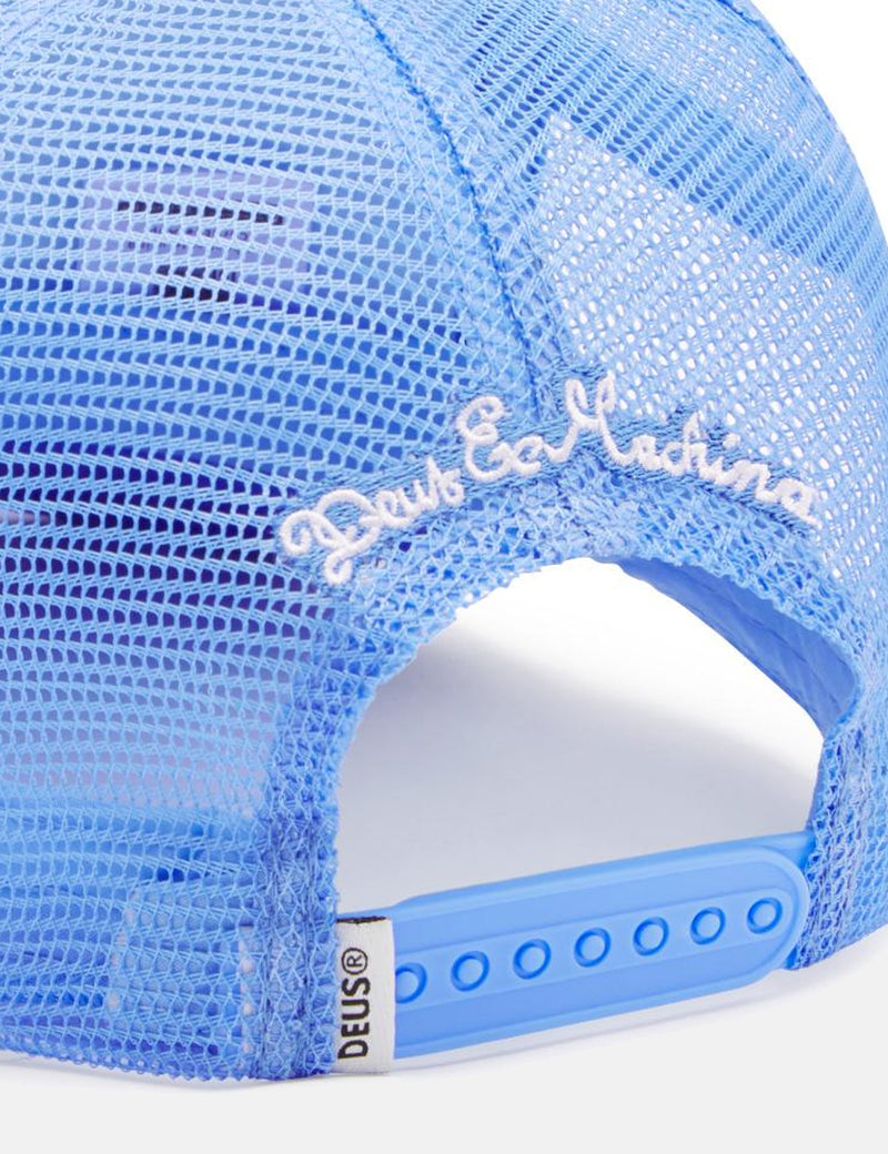 Deus Ex Machina Sunburnt Trucker Cap - Blue