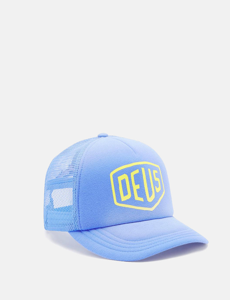 Deus Ex Machina Sunburnt Trucker Cap - Blue