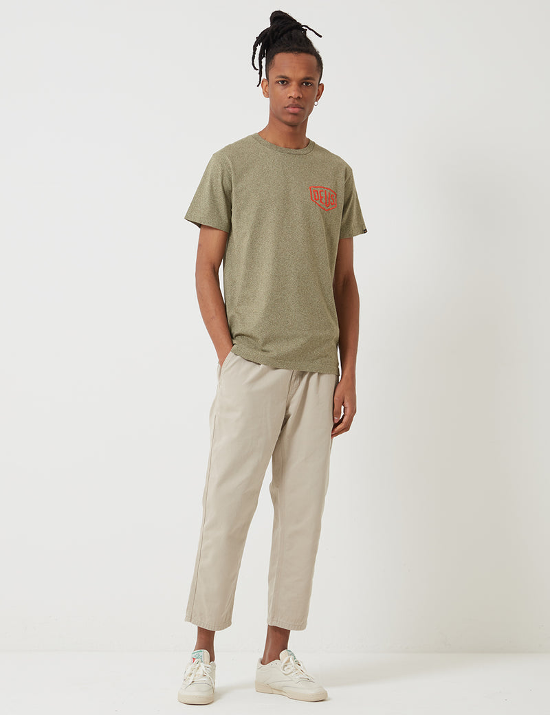 Deus Ex Machina Premium Canggu T-Shirt - Bark Marle