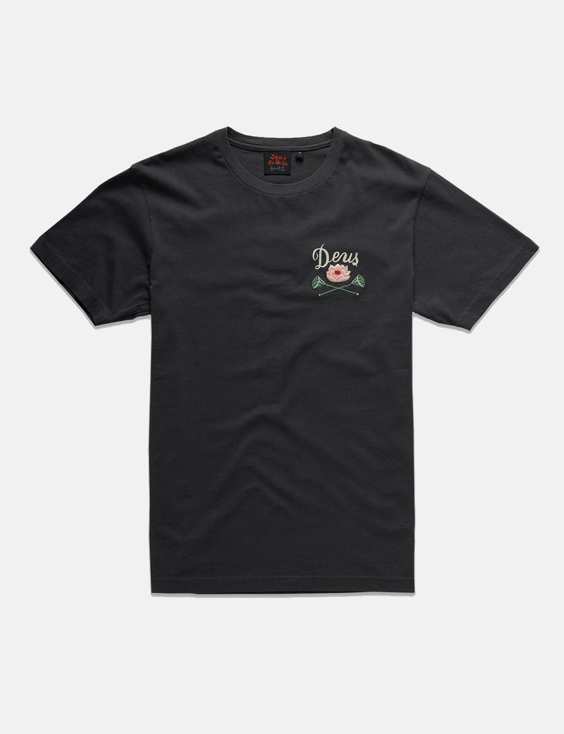 Deus Ex Machina Bjorn Tokyo T-shirt - Washed Black