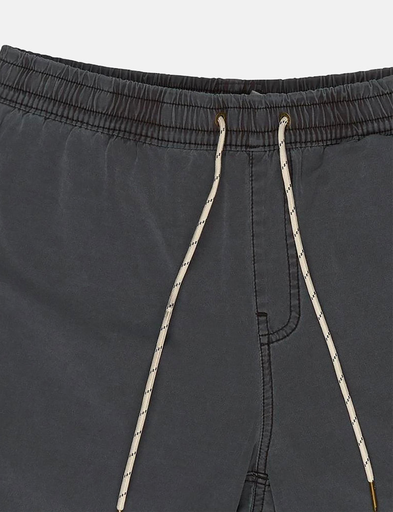 Deus Ex Machina Sandbar Garment Dye Shorts - Phantom Black