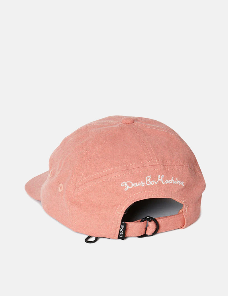 Deus Ex Machina Garden Cap - Coral Pink