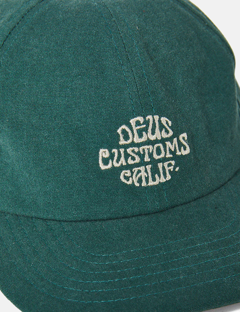 Deus Ex Machina Garden Cap - Hunter Green